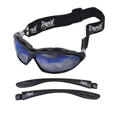 Moritz Polarised Safety SPORTS SUNGLASSES SKI GOGGLES with Interchangeable Side Arms Strap For M