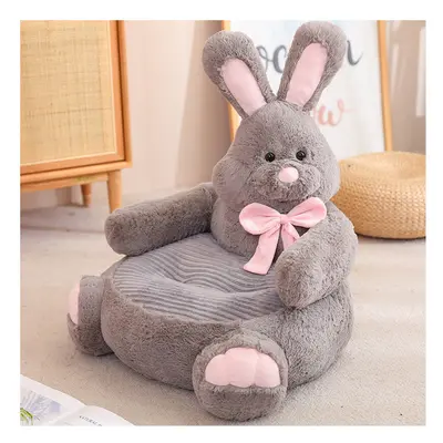 (Rabbit) Cartoon Elephant Rabbit Monkey Pet Sofa Toy Pink Pig Lazy Child Small Sofa Chair