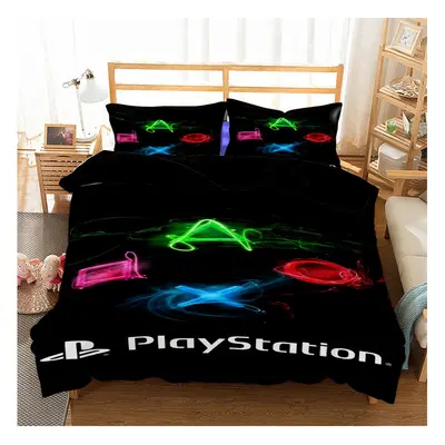 (Style 14, Double) Playstation Bedding Single Double Duvet Cover Set