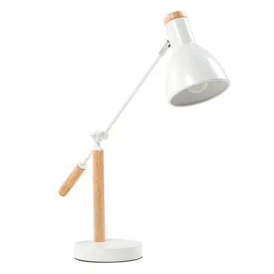 Desk Lamp PECKOS Adjustable Metal White