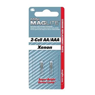 MagLite Replacement Xenon Lamp for Mini 2-Cell AA/AAA Flashlight