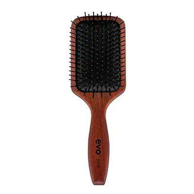 Pete Ionic Paddle Brush - Professional Hair Styling Brush - Detangling, Smoothing & Styling Wood