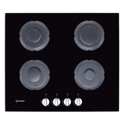 Indesit ING61T/BKUK 59cm Gas Hob - Black