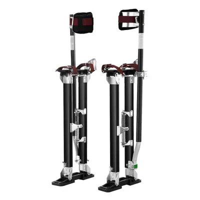 VEVOR Drywall Stilts Aluminum Tool Stilts 24''-40'' Adjustable Painting Black