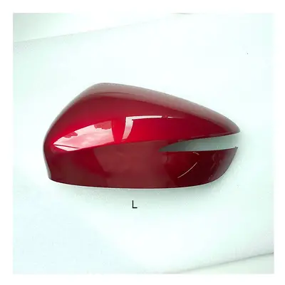 (L Red) Accessories For Car Mazda Cx3 Cx-3 Rearview Mirror Cover Lid Case Shell