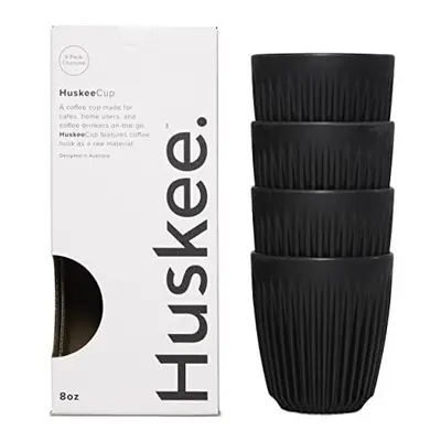 Huskee - HuskeeCup (4-Pack) (Charcoal, 8oz)