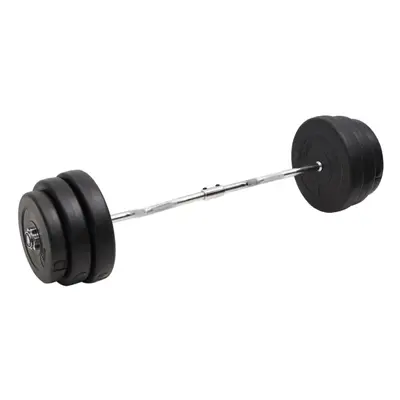 (90 kg, 1) vidaXL Barbell Set Fitness Free Weight Plate Set Dumbbell Set Workout Tool