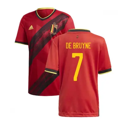 (3XL) Belgium Home Adidas Football Shirt (DE BRUYNE 7)