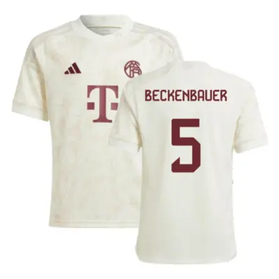 (XLB) Bayern Munich Third Shirt (Kids) (Beckenbauer 5)