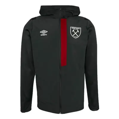 (XXL) West Ham Hooded Jacket (Black)