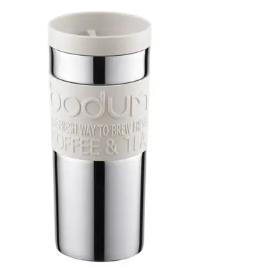 Bodum Stainless Steel Travel Mug 0.35L Off White