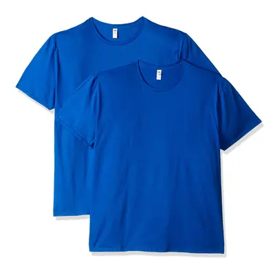 Fruit of the Loom Men's Crew T-Shirt (2 Pack) Royal Small