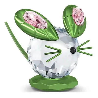 Swarovski Mouse Dulcis Green Figurine - Large