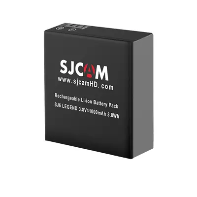 SJCAM SJ6 Battery 3.8V 1000mAh Rechargeable Li ion Battery For Original SJCAM SJ6 LEGEND Sports 