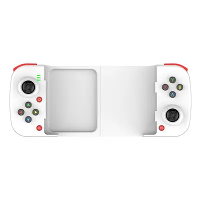 (White) Bluetooth Wireless Type-C Telescopic Mobile Phone Gamepad for for iOS Android Mobile Pho