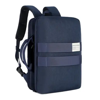 (Blue) Backpack Laptop Bag Classic Business Backpacks Mens Shoulder Bag Handbag Casual Travel Ba