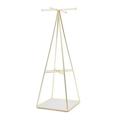 Umbra Prisma Jewelry Stand Organizer - Matte Brass