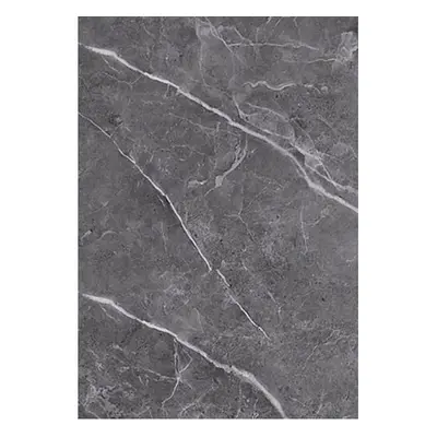 (Grey Marble Gloss 1m) Shower Panel 1000mm Wide x 2.4m Wet Wall Bathroom Cladding PVC 10mm Thick