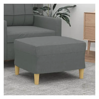 vidaXL Footstool Dark Gray 23.6""x19.7""x16.1"" Fabric