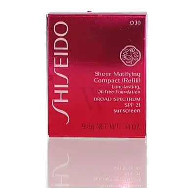 Shiseido / Sheer Matifying SPF Oil Free Foundation Refill (d30) .34