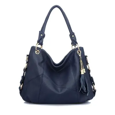 (blue) Women&apos;s Crossbody Bag Tote Bag Mom Fashion Tassel Stitching