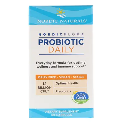 Nordic Naturals, Nordic Flora Probiotic Daily, Billion CFU, Capsules