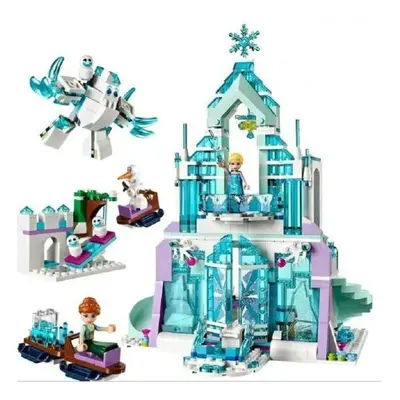 Frozen Dream Princess Elsa Ice Castle Princess Anna Set Building Model Blocks Gifts Toy