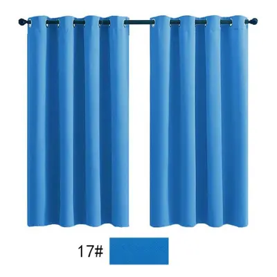 (blue, 132*241cm) Roman Modern Semi-blackout Curtain Curtains Kitchen Window Bedroom Curtains Ho