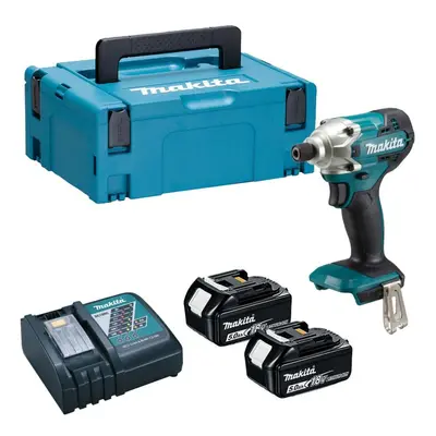 Makita DTD156STJ 18v Lithium Impact Driver LXT Compact Variable Speed X 5ah