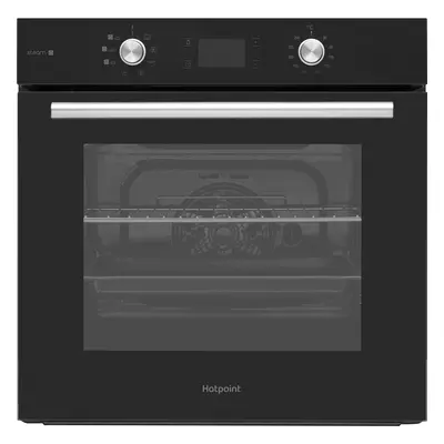 Hotpoint FA4S541JBLGH Built In Electric Single Oven with added Steam Function - Black