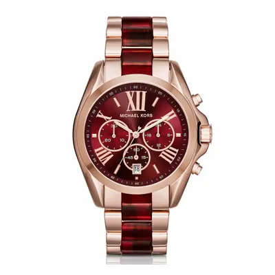 Michael Kors Bradshaw Chronograph Dial Dual Tone Women's Watch MK6270