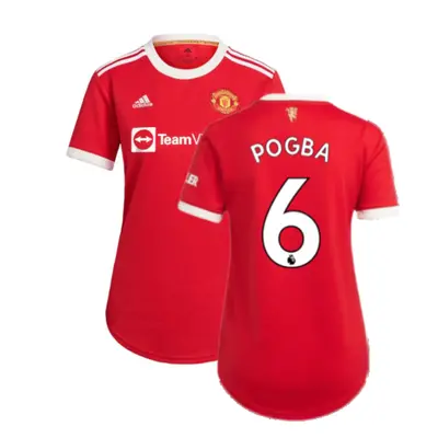 (XL) Man Utd Home Shirt (Ladies) (POGBA 6)