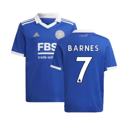 (SB) Leicester City Home Shirt (Kids) (BARNES 7)