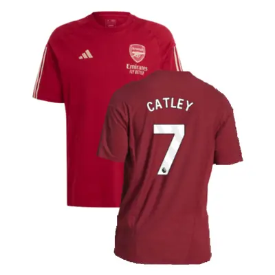 (S) Arsenal Training Tee (Red) (Catley 7)