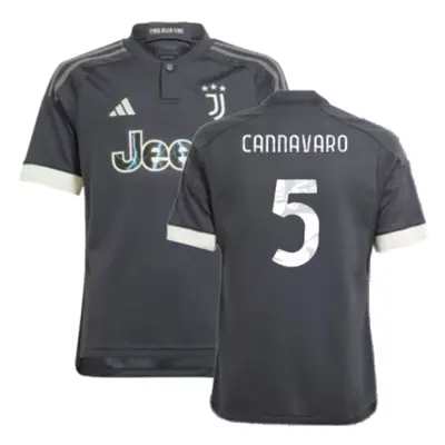 (XLB) Juventus Third Shirt (Kids) (CANNAVARO 5)