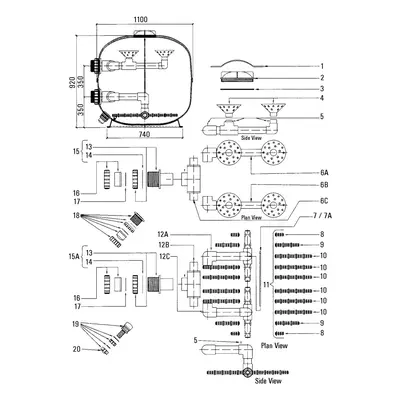 Certikin 3â Union Adaptor Including Sleeve (Each) âO' Ring (SPL0913)