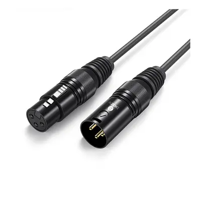 (1M) XLR Male to Female Audio Extension Cable KTV Live Microphone Cable Mixer Speakers Camera Ba