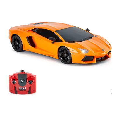 CMJ RC Cars Lamborghini Aventador Officially Licensed Remote Control Car 1:18 Scale Working Ligh