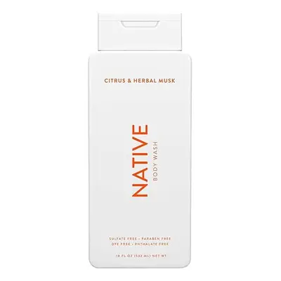 Native Body Wash - Citrus & Herbal Musk - oz (532ml)