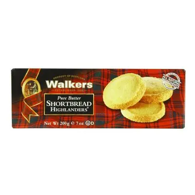 Walkers Shortbread Highlanders, 7-Ounce Boxes (Pack of 4)