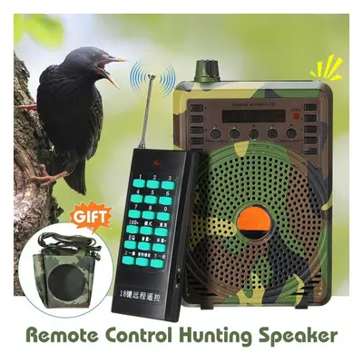 7.4v 48w Mp3 Player Trap With Remote Control Cargo Camouflage Electric Hunting Speaker Loudspeak