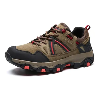 (brown, 44) Men&apos;s Outdoor Hiking Boots Casual Shoes