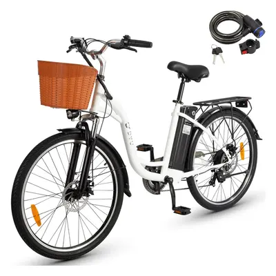 DYU C6 Electric Bike - Wheels, 500W Motor, 48V Battery