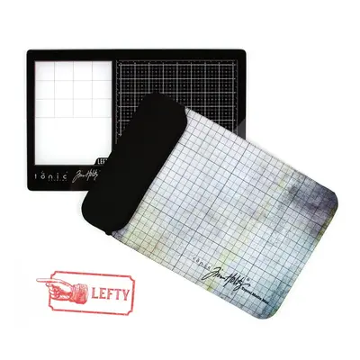 Tim Holtz - Travel Glass Media Mat - Left Handed - 2632e