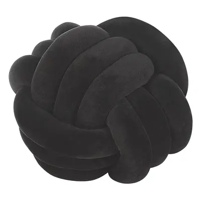 Throw Cushion MALNI Velvet x cm Black Solid