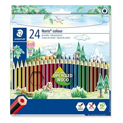 STAEDTLER C24 Noris Colour Pencils - Assorted Colours (Pack of 24)