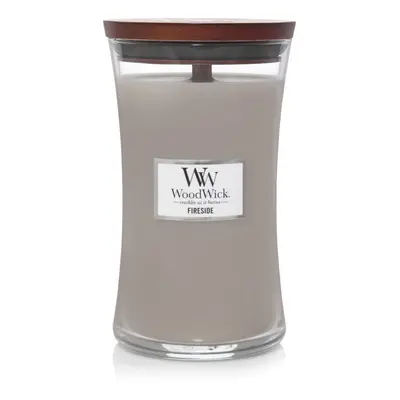 WoodWick Large Hourglass Fireside Candle Premium Soy Blend Wax with P