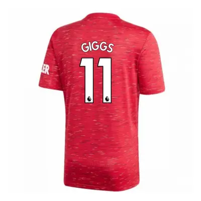 (M) Man Utd Adidas Home Football Shirt (GIGGS 11)