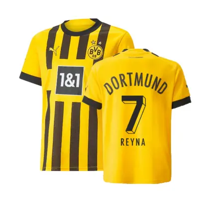 (MB) Borussia Dortmund Home Shirt (Kids) (REYNA 7)