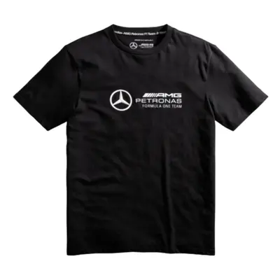 (M) Mercedes-AMG Mens Large Logo Tee - Black